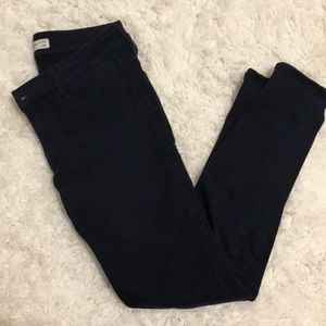 Abercrombie & Fitch Navy Skinny Ankle Jeggings 0R